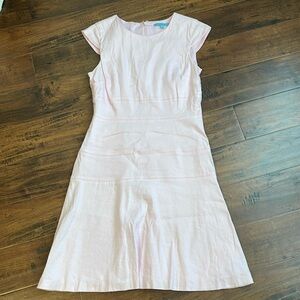 Antonio Melani Pink Linen Dress